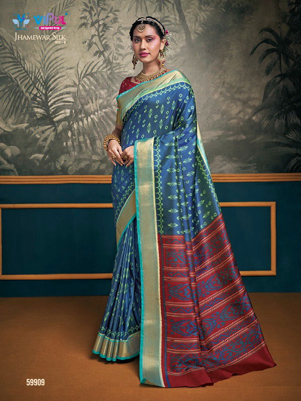 Vipul Jhamewar silk Festive Wear Wholesale Silk Saree Catalog